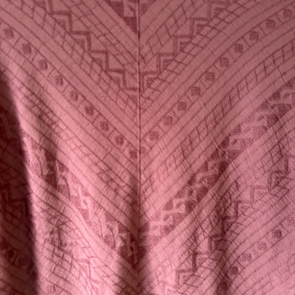 Coldwater Creek Brown Geometric Stripped Open Cardigan Large - Picture 4 of 4